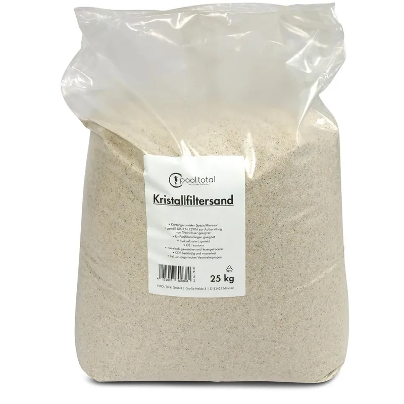 25 kg Quarzfiltersand 0,7 - 1,25 mm Echt