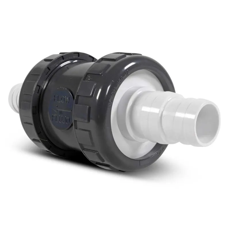 Nur Heute Rückschlagventil d 38 + 32 mm Schlauch, PVC