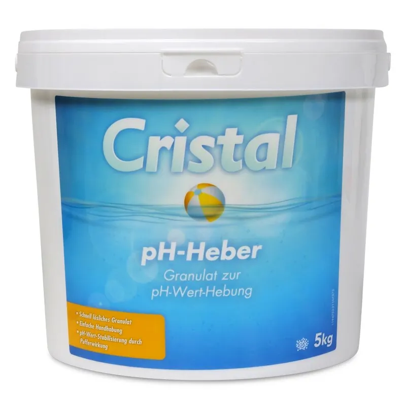 CRISTAL pH-Heber Granulat 5,0 kg Direktkauf