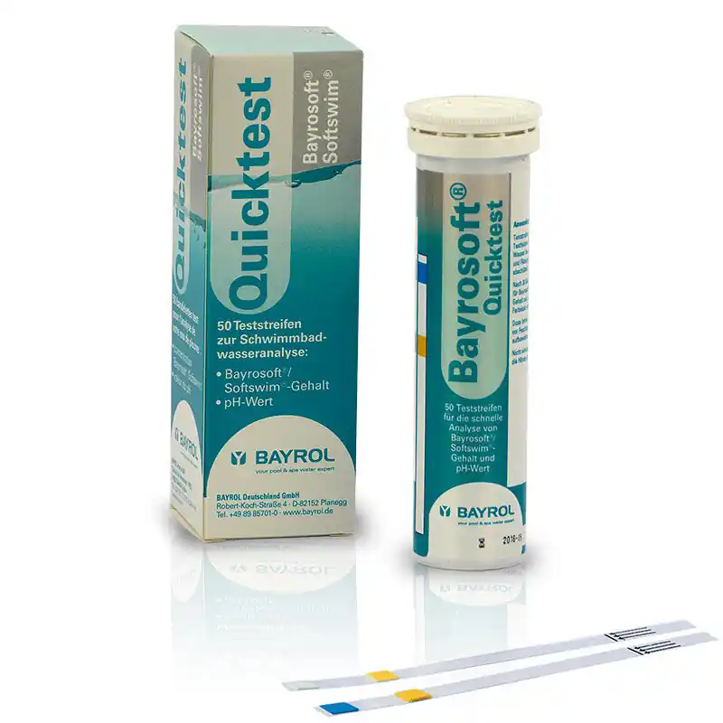 BAYROL Bayrosoft Light Quicktest 50 Teststreifen Zertifiziert