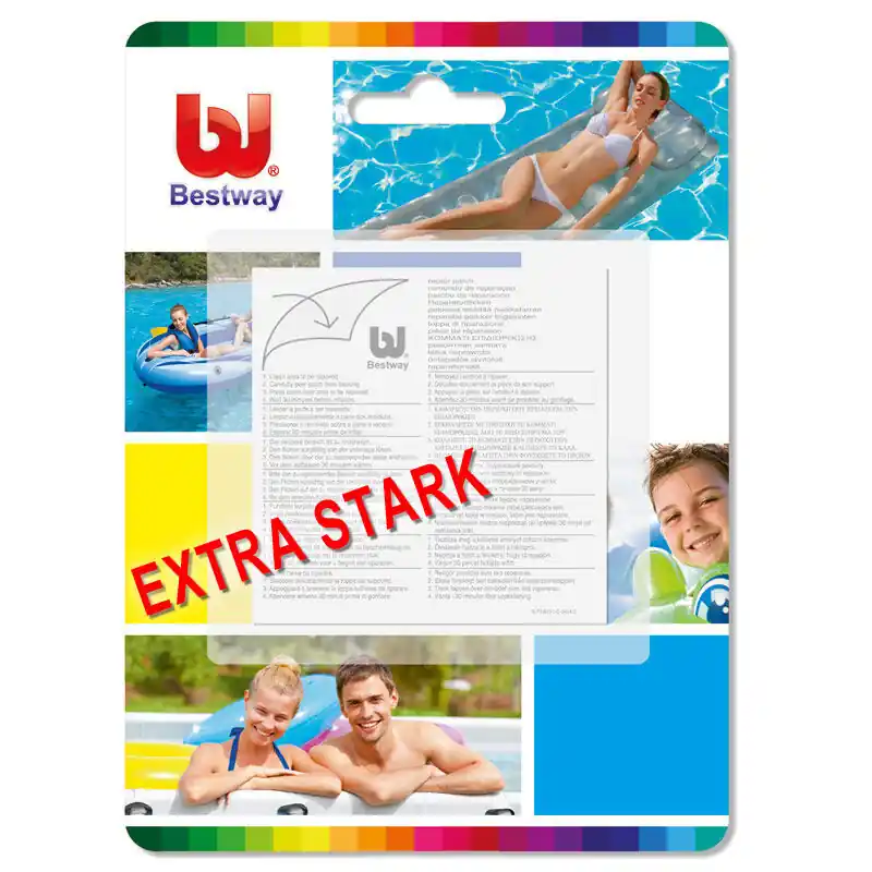 Aktuell Bestway Extra starke selbstklebende Reparaturflicken 10 Stück