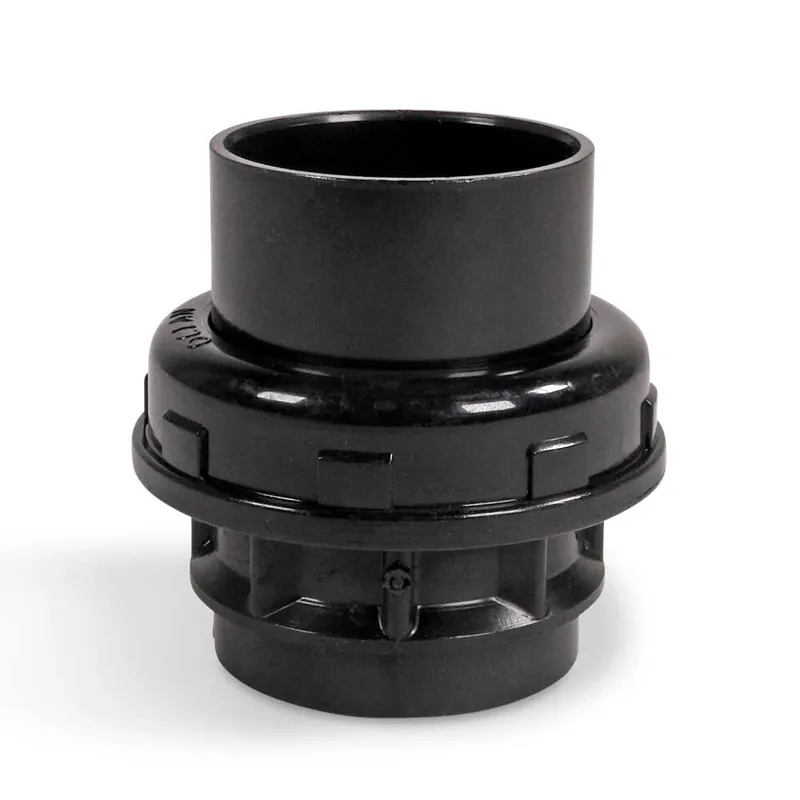 Nur Heute Verschraubung PVC d 50, schwarz