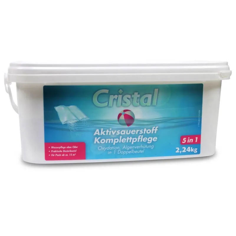 Sichere Zahlung CRISTAL Aktivsauerstoff Komplettpflege 2,24 kg