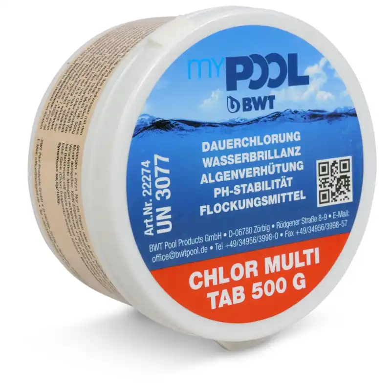 Knallerangebot myPOOL Multi Tab 500 - 5 Funktionen 500gr.