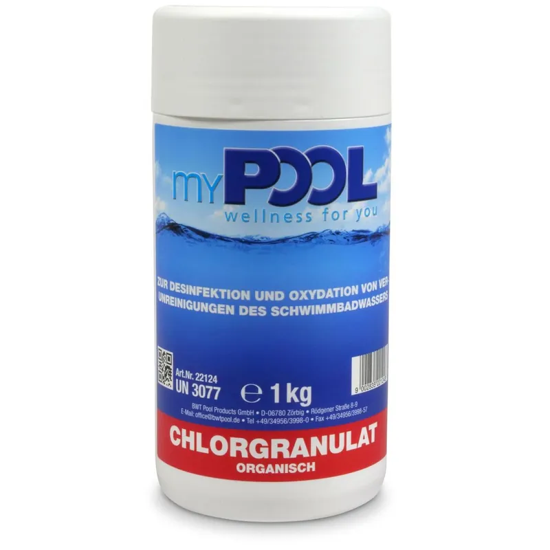 myPOOL Chlorquick Gran Schnellgranulat 1,0 kg Billig