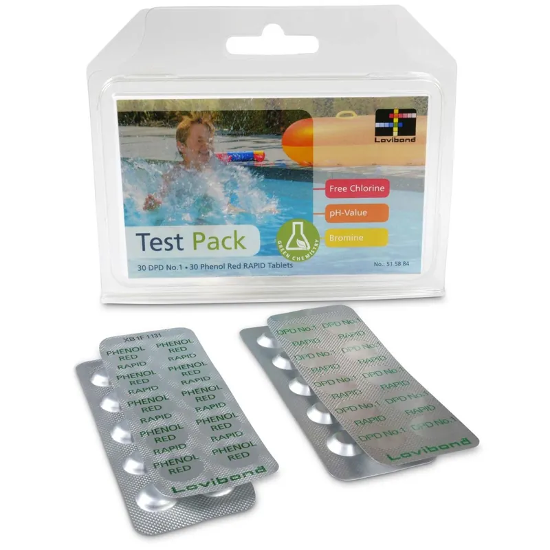 Echt Lovibond Refill-Pack für Pooltester Chlor, Brom + pH