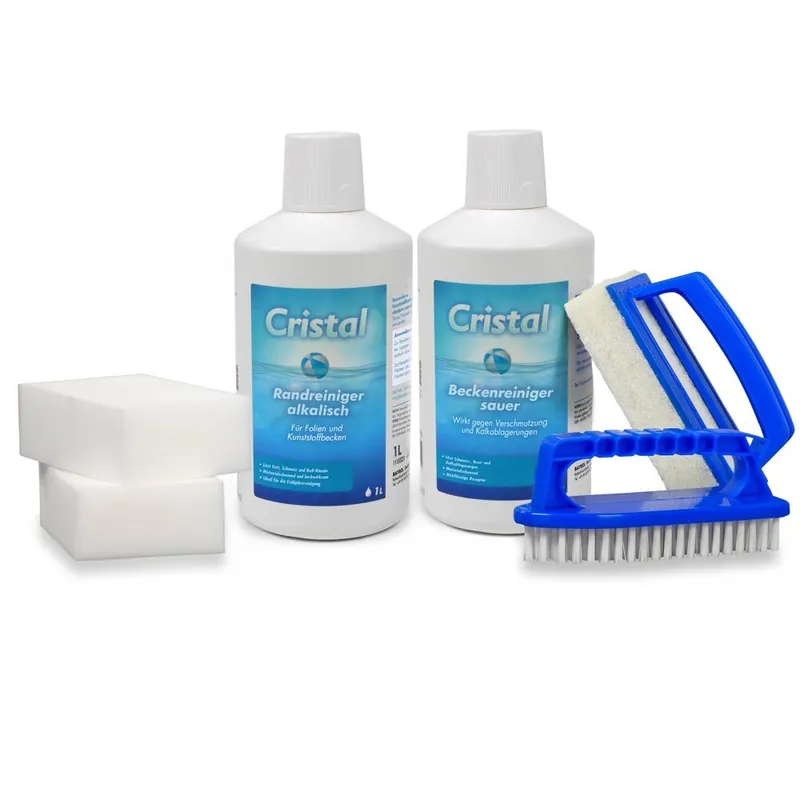 Expressversand CRISTAL Set für die gründliche Poolreinigung
