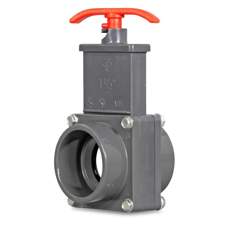 Neue Kollektion PVC Absperrschieber beidseitig Ø 50 mm Klebemuffe