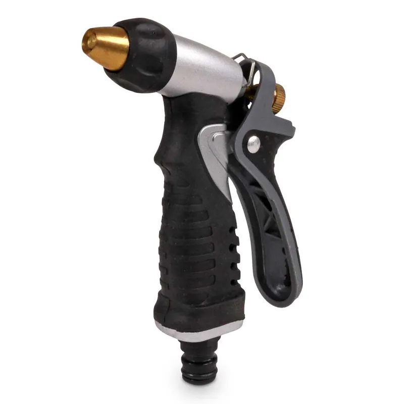 Super-Preis Hydro-Fit Sprühpistole Zamac Klickstecker grau/schwarz