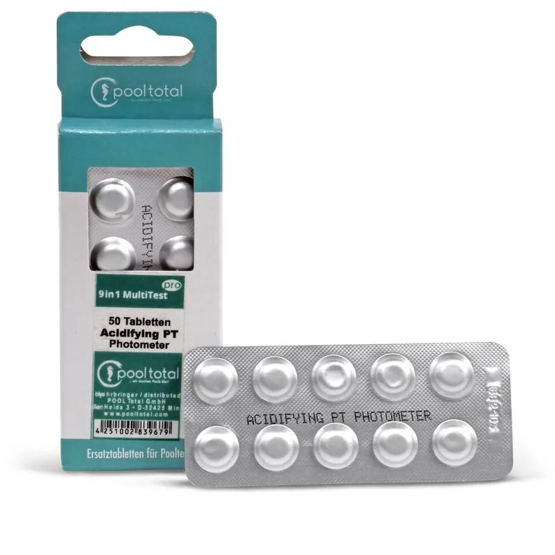 Saisonangebot 50 Testtabletten Acidifying PT