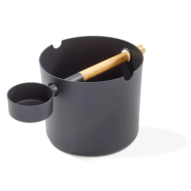 Preisknaller KOLO Sauna Kübel + Kelle Schwarz