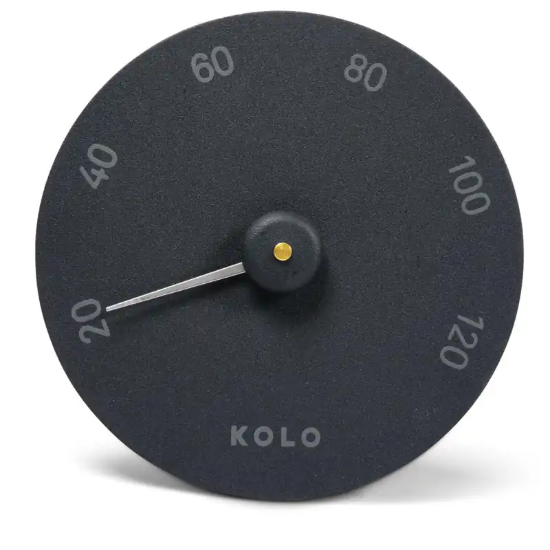 Top-Angebot KOLO Sauna Thermometer Schwarz