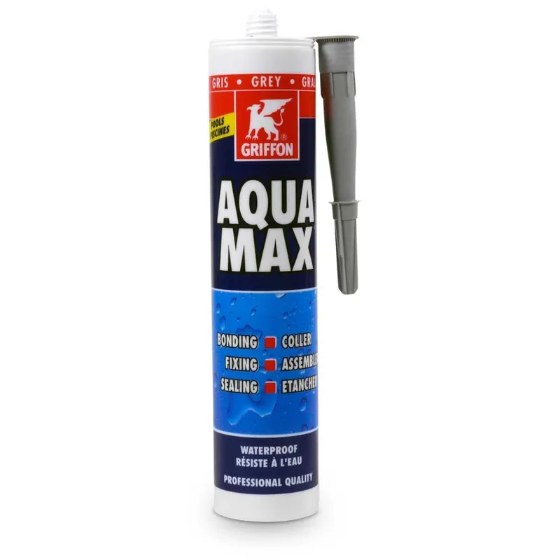 Meistverkauft Griffon AQUA MAX Konstruktions- u. Dichtklebstoff, grau