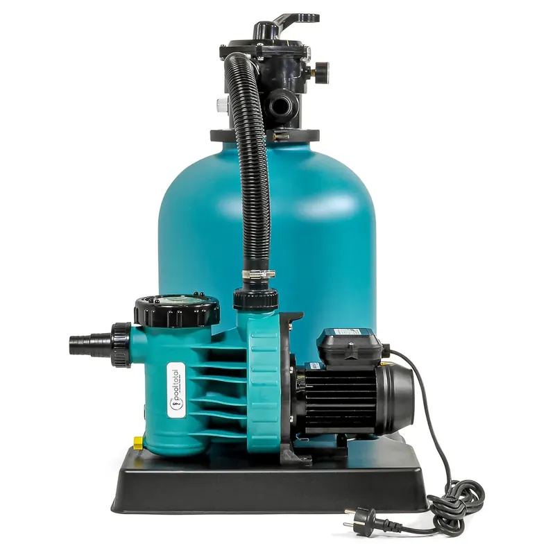 Sandfilter BRILLANT Ø 400 + AquaPlus 8 POOL Total Edition Kracherpreis