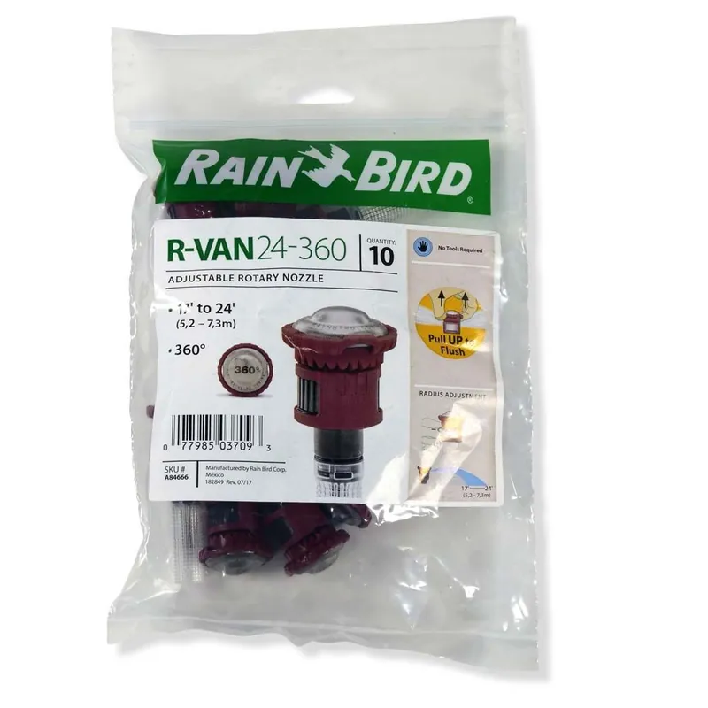 10x Rain Bird R-VAN 24 (360°) Schnäppchen