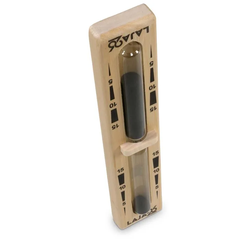 Kracherpreis LaJa26 Sauna Sanduhr ''Bügel'' schwarzer Sand
