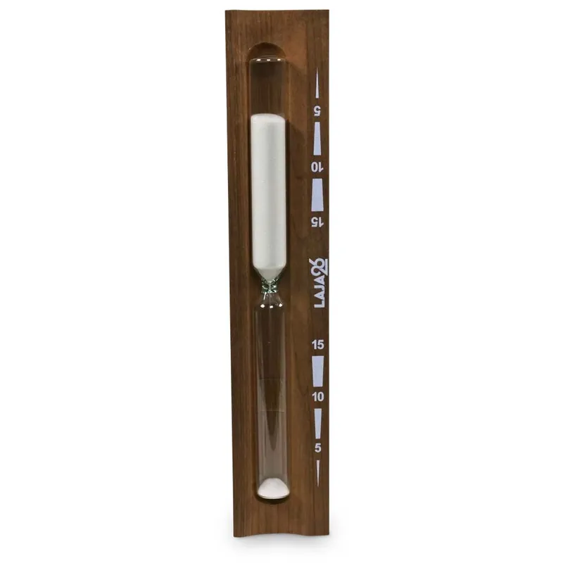 LaJa26 Sauna Sanduhr Thermo ''Konkav'' weißer Sand Angebot