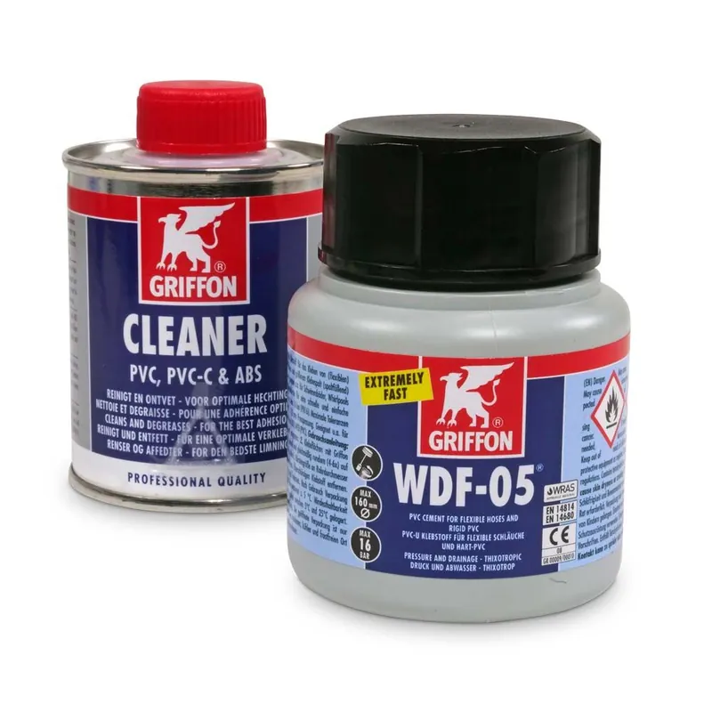 Spar-SET> Griffon Kleber WDF-05, 125g + Cleaner 125ml Neuheit