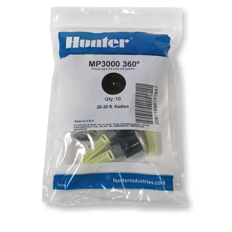 Letzte Chance 10x Hunter MP Rotator Düse MP3000 360°