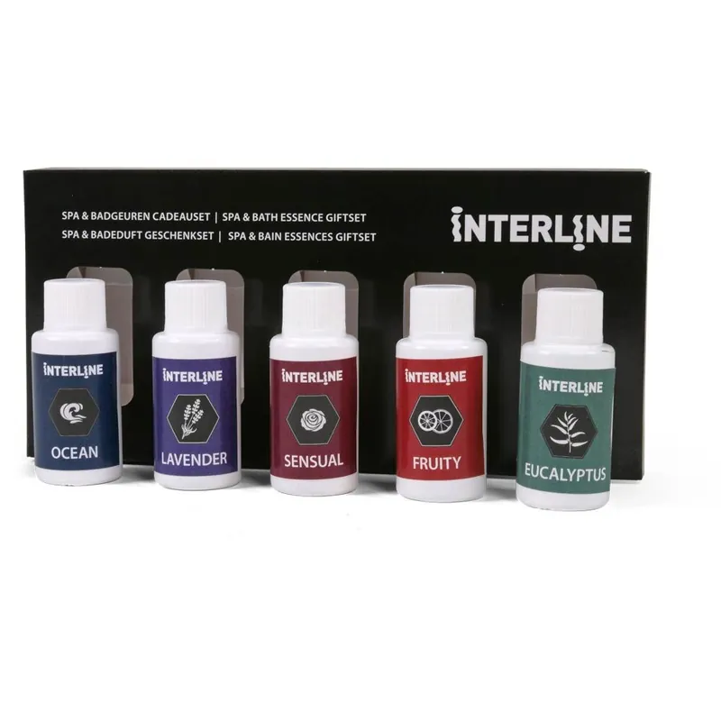 Neuheit Interline Spa & Bath Essence Geschenk-Set 5 Düfte á 30 ml