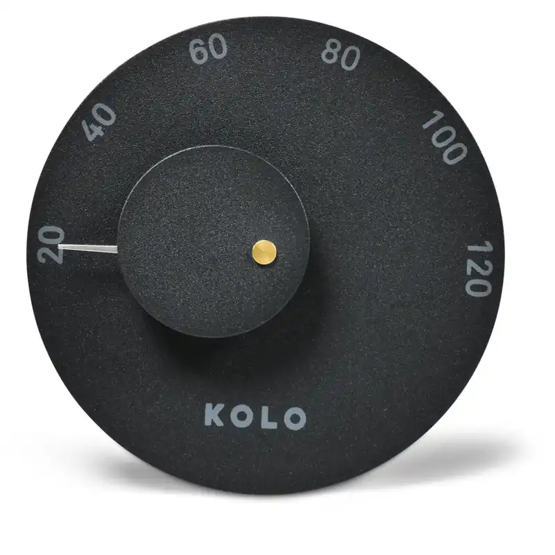 Kracherpreis KOLO Sauna Thermometer 2 Schwarz