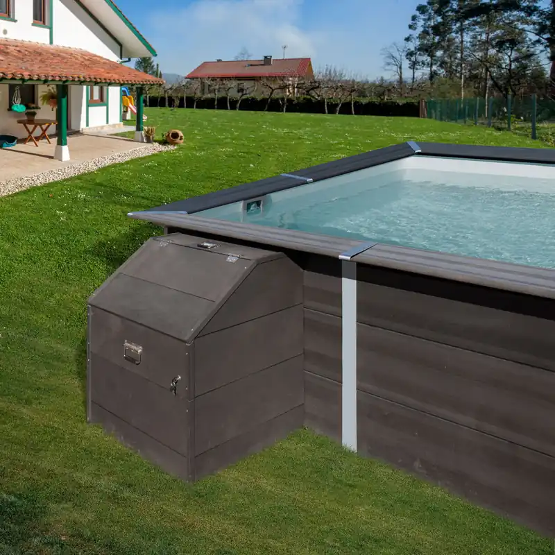 Technikbox für Composite Pools 0,89 m Geprüft