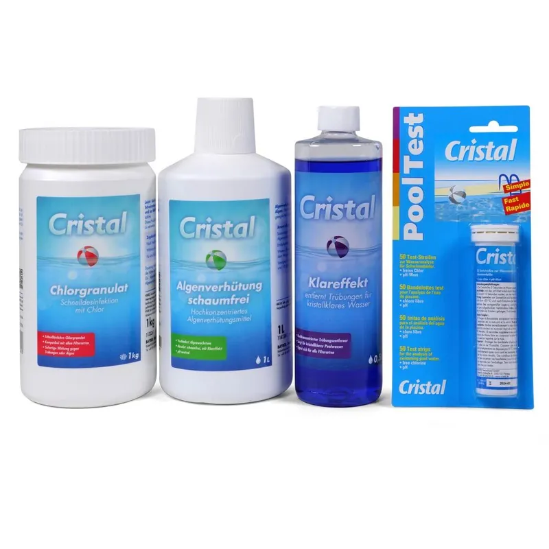 CRISTAL SET Wasserpflege Chlor (5 tlg.) Aktuell