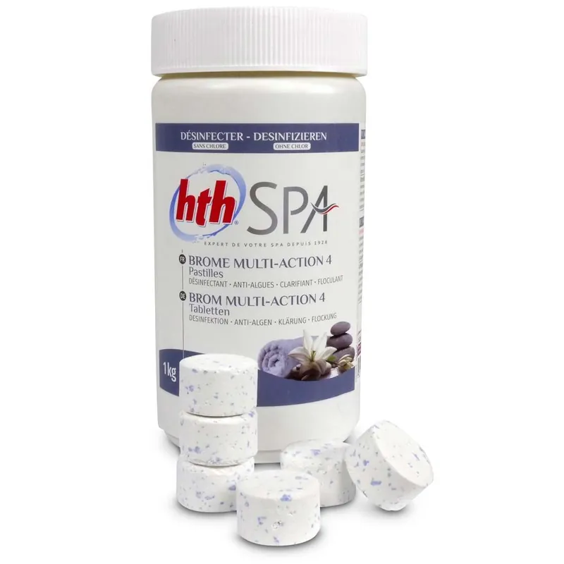 hth SPA Brom MULTI-ACTION 4 Tabletten 1,0 kg Bestseller