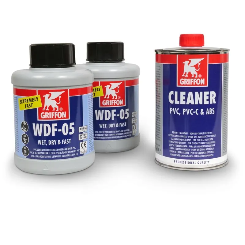 Mega-Spar-SET> Griffon Kleber WDF-05, 2x 500g + Cleaner 500ml Bestseller