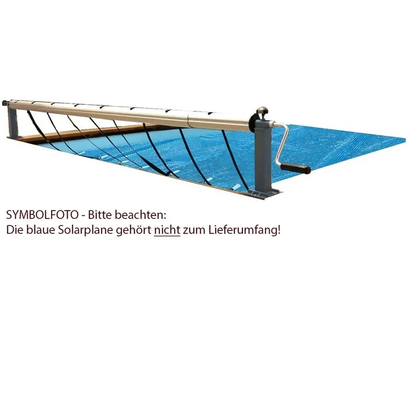 Neue Ware Aluminium Aufrollvorrichtung speziell für Holzpools