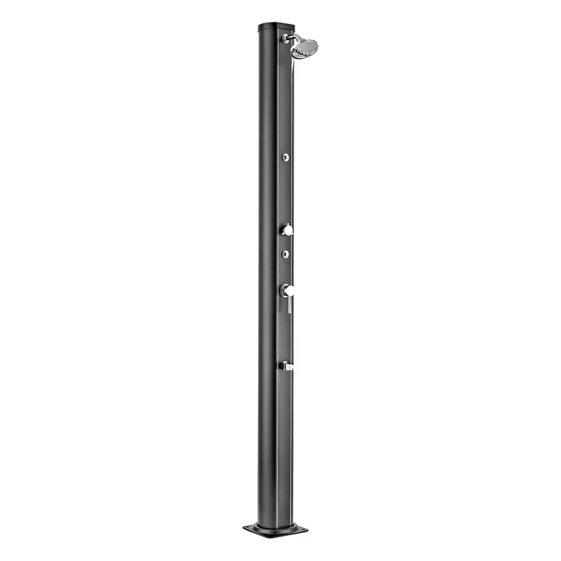 Preisreduziert Solardusche Aluminium ca. 32 l Wassertank