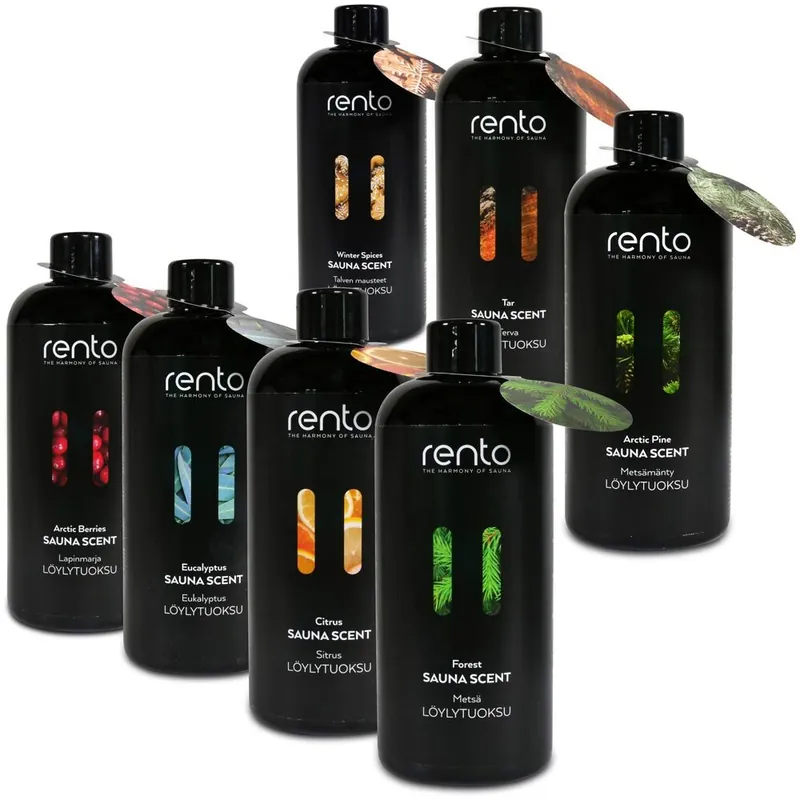 SET> Rento Saunaaufguss 7x 400 ml (New Edition) Finale Aktion