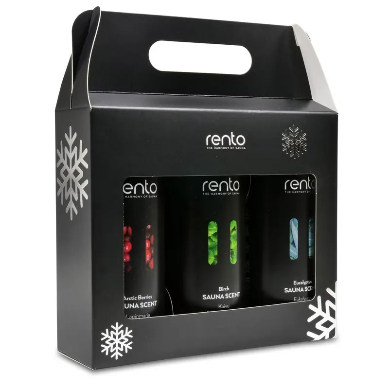 Rento Geschenk Set 3x Saunaduft á 400ml Kracherpreis