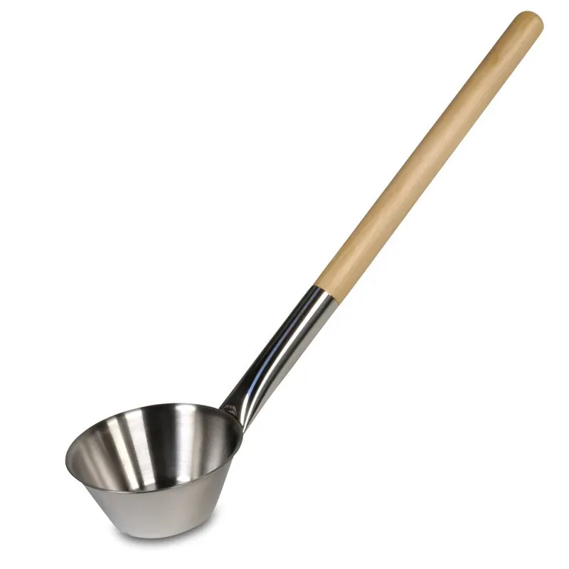 Neue Ware Rento Saunakelle Edelstahl mit Griff aus Birke