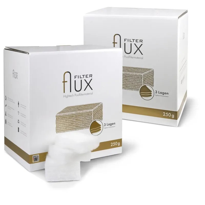 Nur Für Kurze Zeit Filter flux GOLD Hightech Poolfiltermaterial 3-lagig (2er Set)