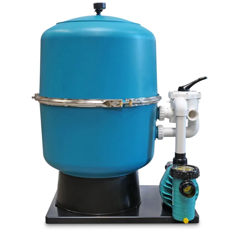 Filteranlage stromsparend 2-teilig Ø 600 mm inkl. 6-Wege-Side-Mount Ventil, drehzahlgesteuerte Filterpumpe Schnäppchen