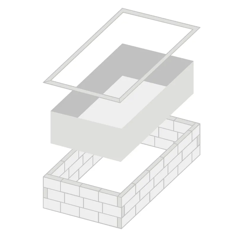 7,00 x 3,50 x 1,50 m Rechteckpool | EPS 30 Zertifiziert