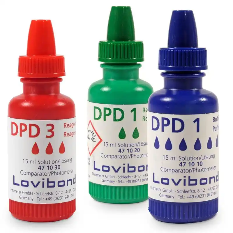 Nur Für Kurze Zeit SET> Lovibond Flüssig-Reagenzien freies + Geamtchlor