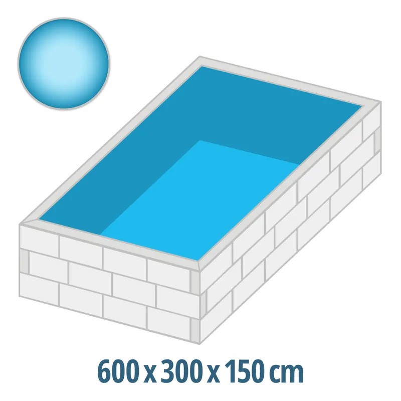 Preisreduziert 0,8 mm Innenhülle | Blau