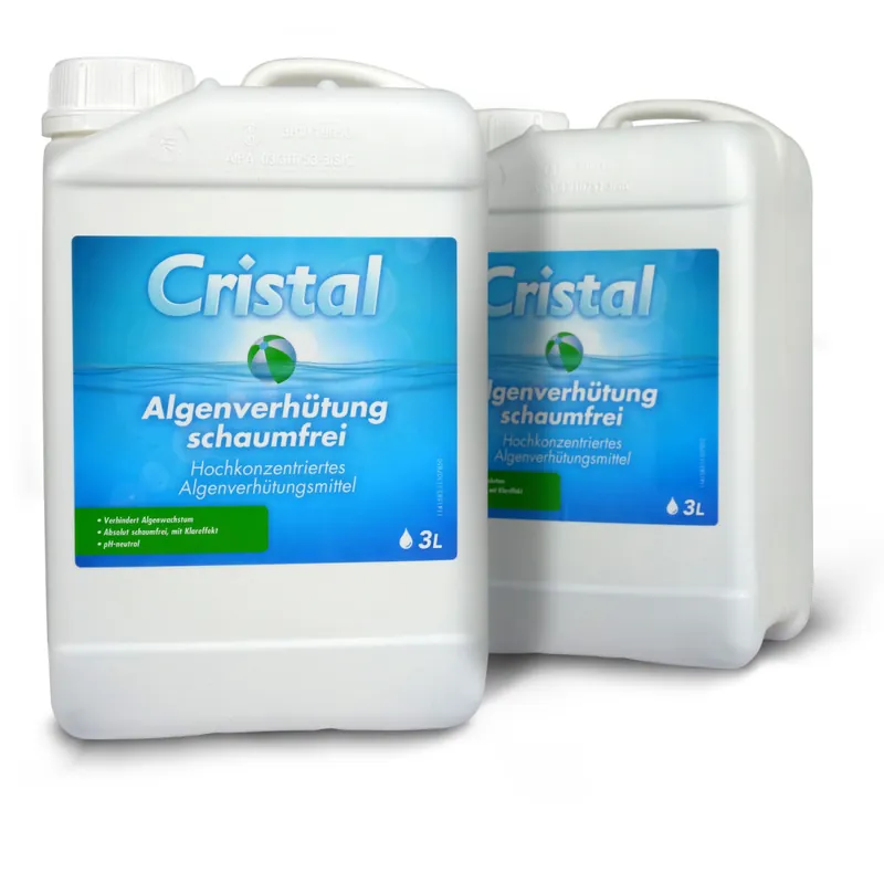 CRISTAL Algenverhütung Schaumfrei 6,0 l Top-Preis