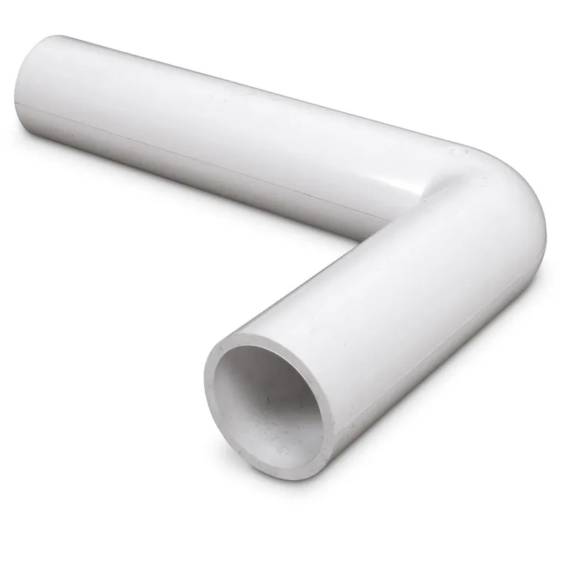 Bestpreis Rohrbogen D50 PVC weiss 245 x 158 mm