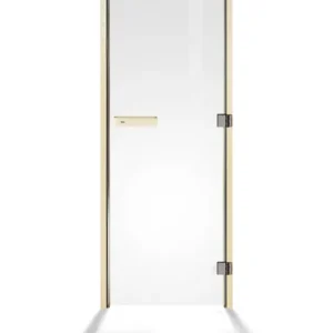 Tylö Saunatür - DGL Espe Klarglas | 189 x 69 cm | 0,8mm Kracherpreis