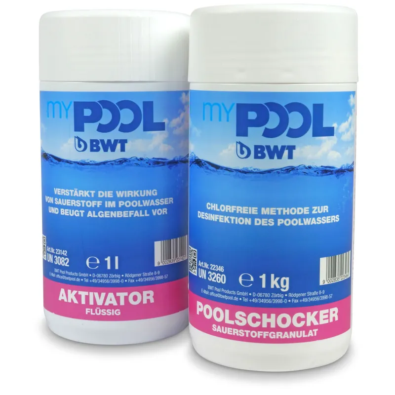 Beliebt myPOOL SET Aktivsauerstoff 2,0 kg