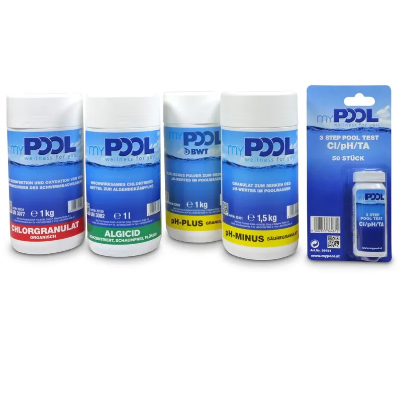 Bestpreis myPOOL Wasserpflege Starter-Set Chlor 4,6 kg