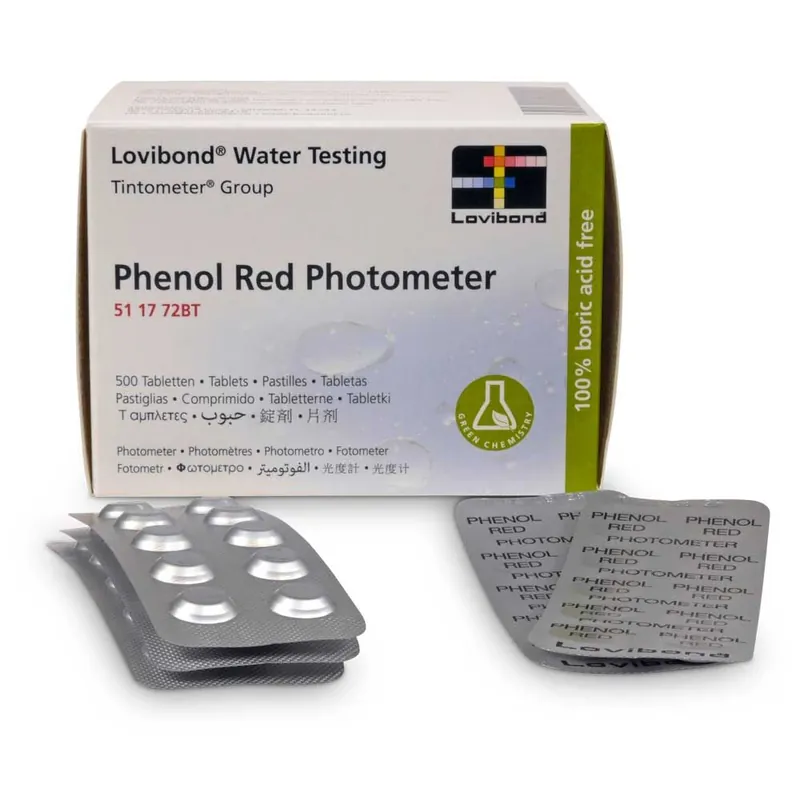 Beliebt Phenol Red Photometer 500 Tabletten (1 Karton)