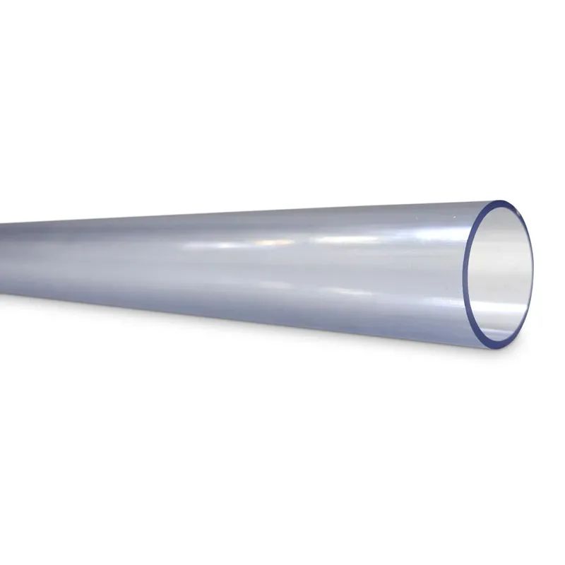 d 63 PVC Rohr ohne Muffe transparent 1,0 m Mega-Angebot