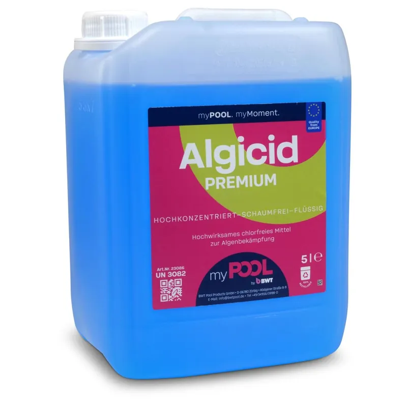 myPOOL Algicid Premium Hochkonzentrat schaumfrei 5,0 l Markenprodukt