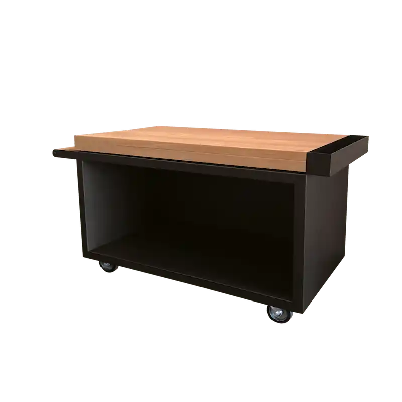 Top-Preis OFYR Mise En Place Table Black 135 Pro Teakholz