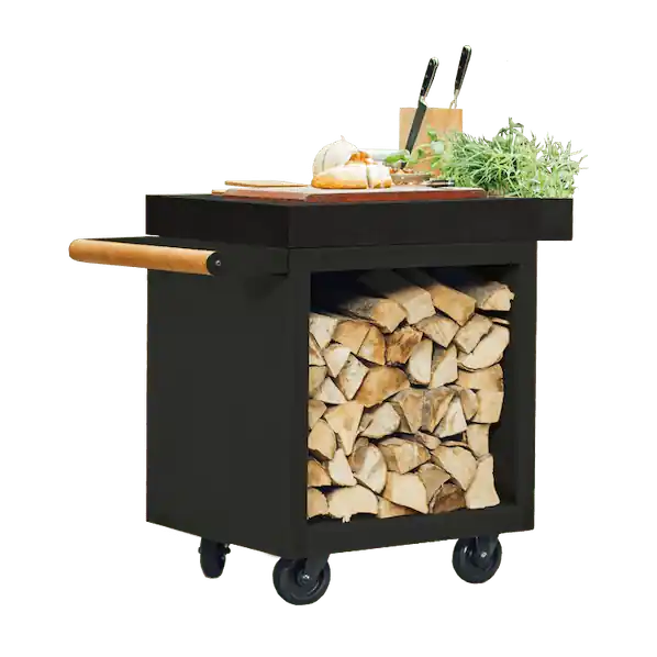 Preis Gesenkt Mise en Place Table Black 65 Pro mit Keramik Arbeitsplatte