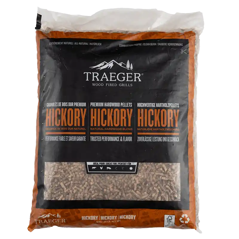 Traeger FSC Hickory BBQ Holzpellets Aktuell